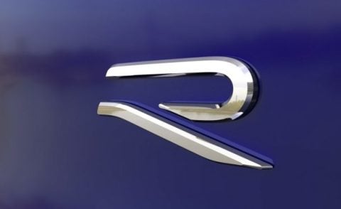 Yeni Golf 8 R Yazısı Bagaj Logo Arması Sticker Amblem Krom