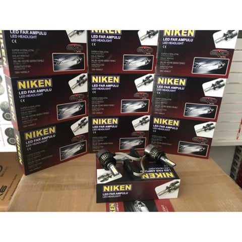 H27 880-881 Led Xenon Far Ampulü Yeni Nesil Evo Niken