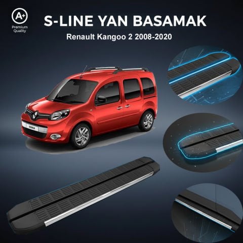 Renault Kangoo S-Line Premium Krom Yan Basamak  2008-2020