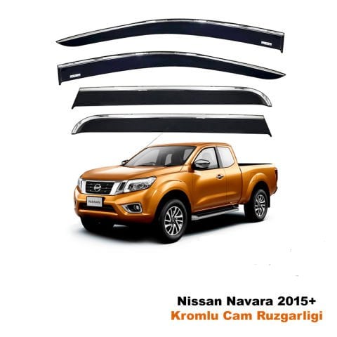 Nissan Navara Kromlu Cam Rüzgarlığı Niken 2015 Sonrası