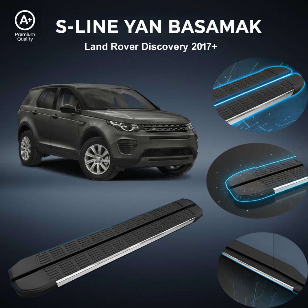 Land Rover Discovery S-Line Premium Krom Yan Basamak  2017 Sonrası