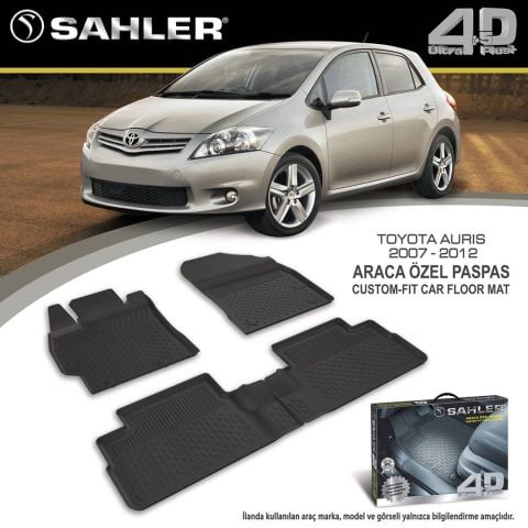 Toyota Auris Havuzlu Paspas 4,5D Sahler 2007-2012 Arası