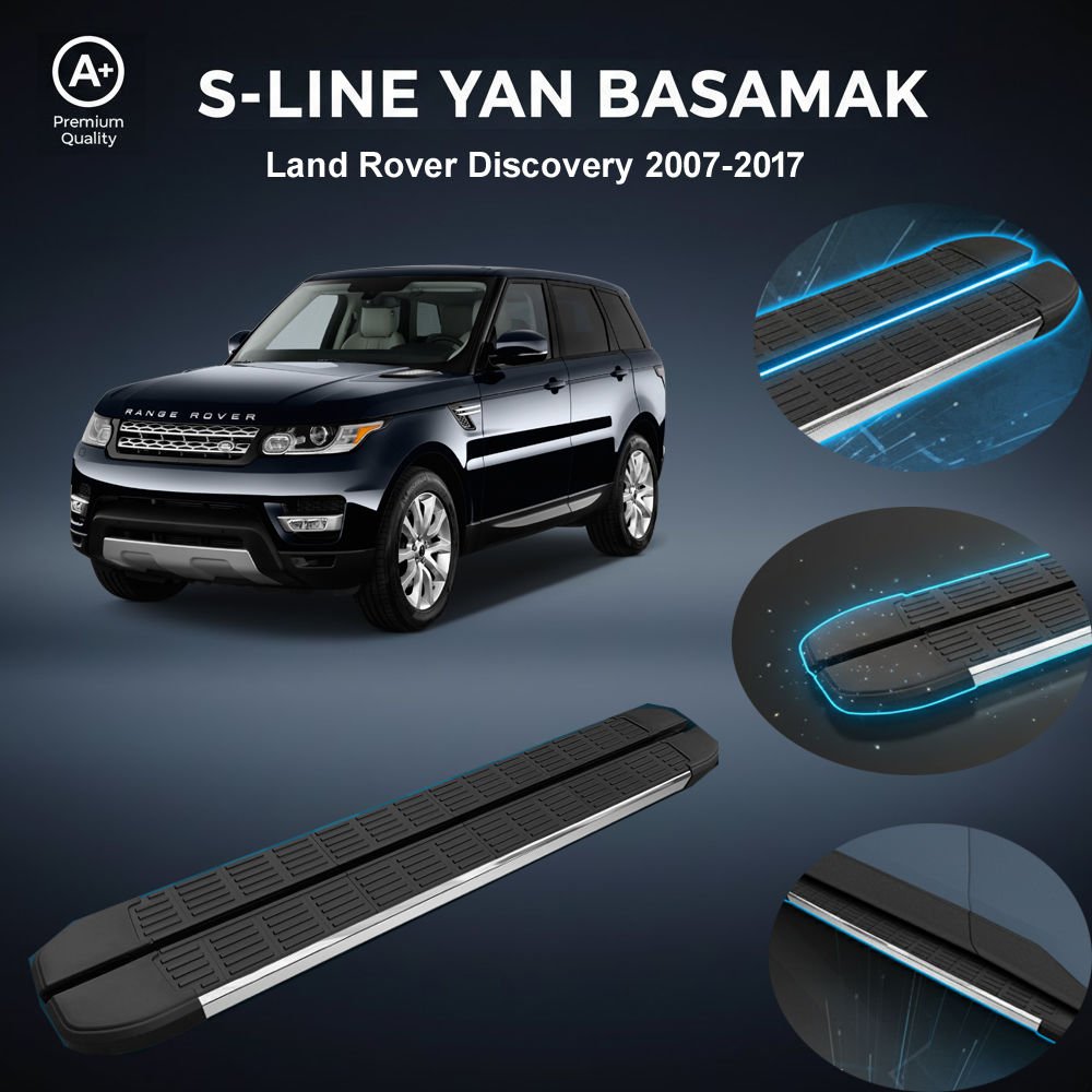 Land Rover Discovery  S-Line Premium Krom Yan Basamak  2007-2017