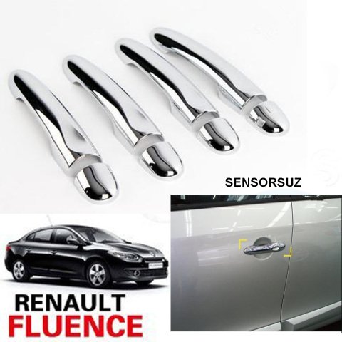 Renault Fluence Kapı Kolu Kromu Nikelajı 2010 Sonrası