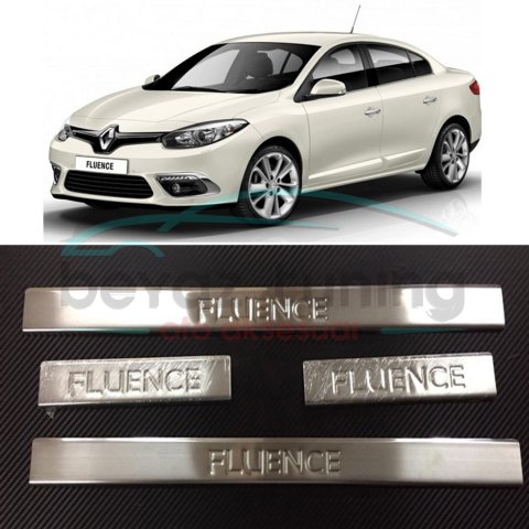 Renault Fluence Kapı Eşiği Kromu Nikelajı