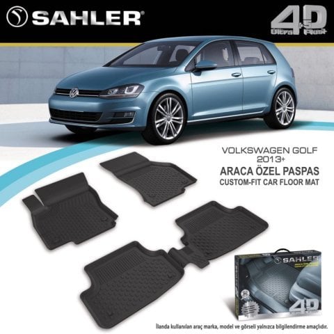 Volkswagen Golf 7 Havuzlu Paspas 4,5D Sahler 2013 Sonrası