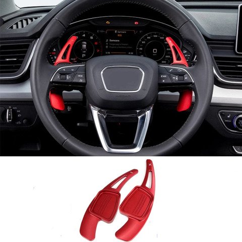 Audi A5 F1 Vites Kulakçık Paddle Shift 2017 Sonrası Kırmızı