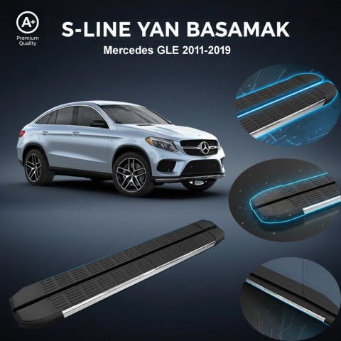 Mercedes Gle S-Line Premium Krom Yan Basamak 2011-2019