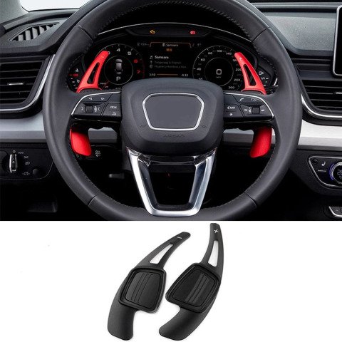 Audi A4 F1 Vites Kulakçık Paddle Shift 2017 Sonrası Siyah