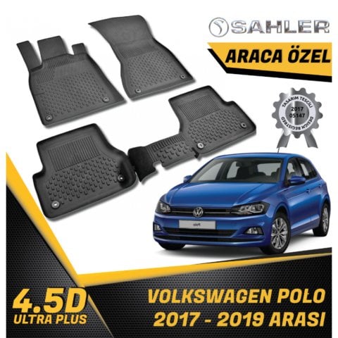 Volkswagen Polo Havuzlu Paspas 4,5D Sahler 2017 Sonrası