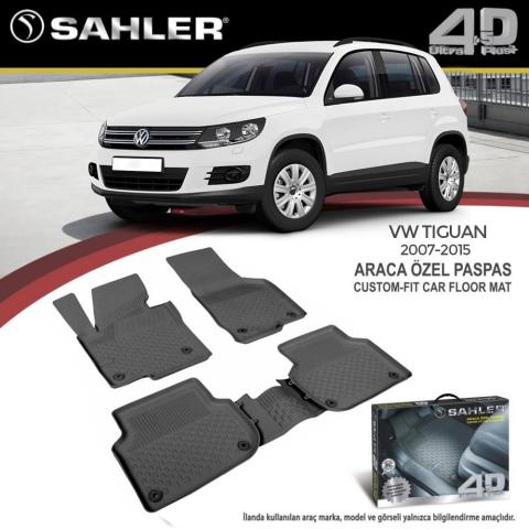 Volkswagen Tiguan Havuzlu Paspas 4,5D Sahler 2007-2015 Arası