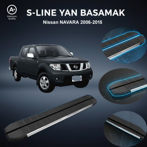 Nissan Navara S-Line Premium Krom Yan Basamak 2006-2015
