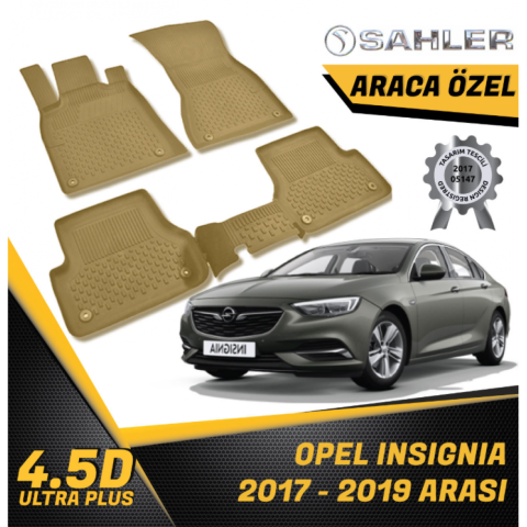 Opel insignia Havuzlu Paspas Bej 4,5D Sahler 2017-2019 Arası