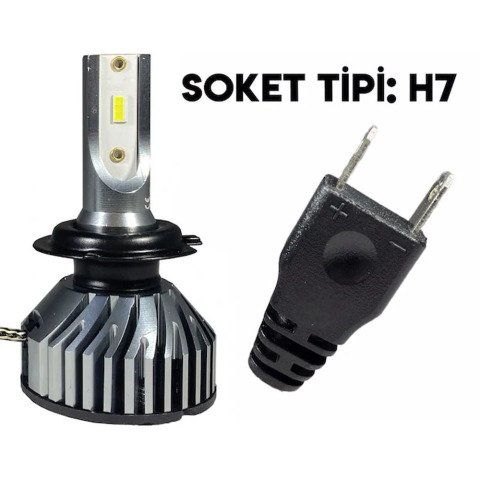H7 Led Xenon Far Ampulü Yeni Nesil Pro Niken