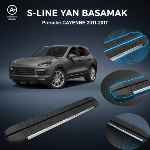 Porsche Cayenne S-Line Premium Krom Yan Basamak 2011-2017