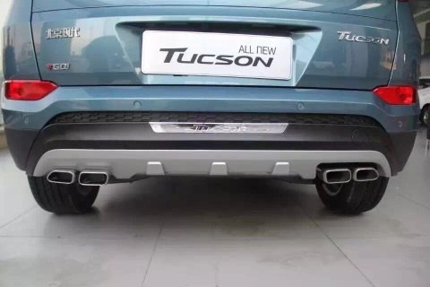 Hyundai Tucson Ön Arka Tampon Koruma Difüzör 2015-2018 Arası Lüx