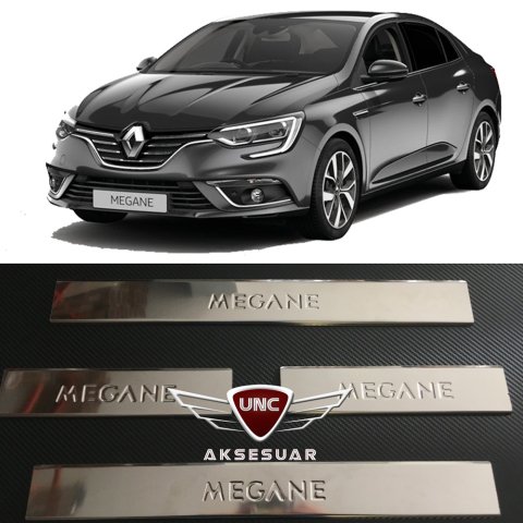 Renault Megane 4 Kapı Eşiği Kromu 2016 Sonrası