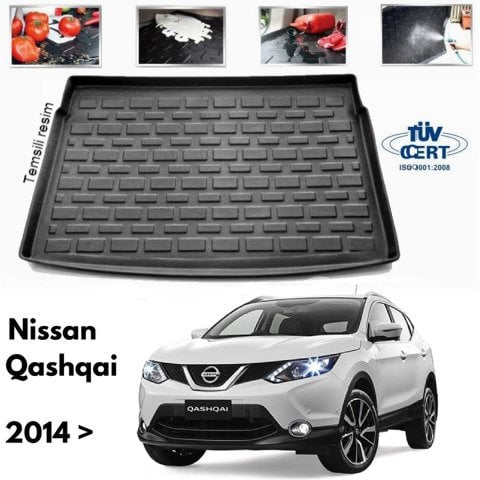 Nissan Qashqai Bagaj Havuzu Paspası 2014 Sonrası