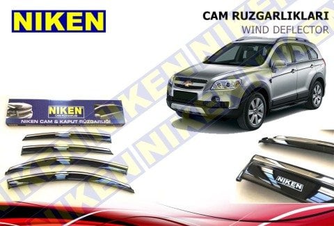Chevrolet Captiva Kromlu Cam Rüzgarlığı Niken 2009 Sonrası