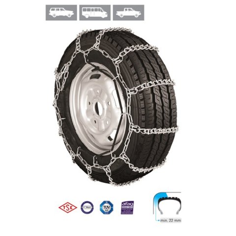 Araç Kar Patinaj Zinciri Mahmuzlu 4x4 175x75xR16