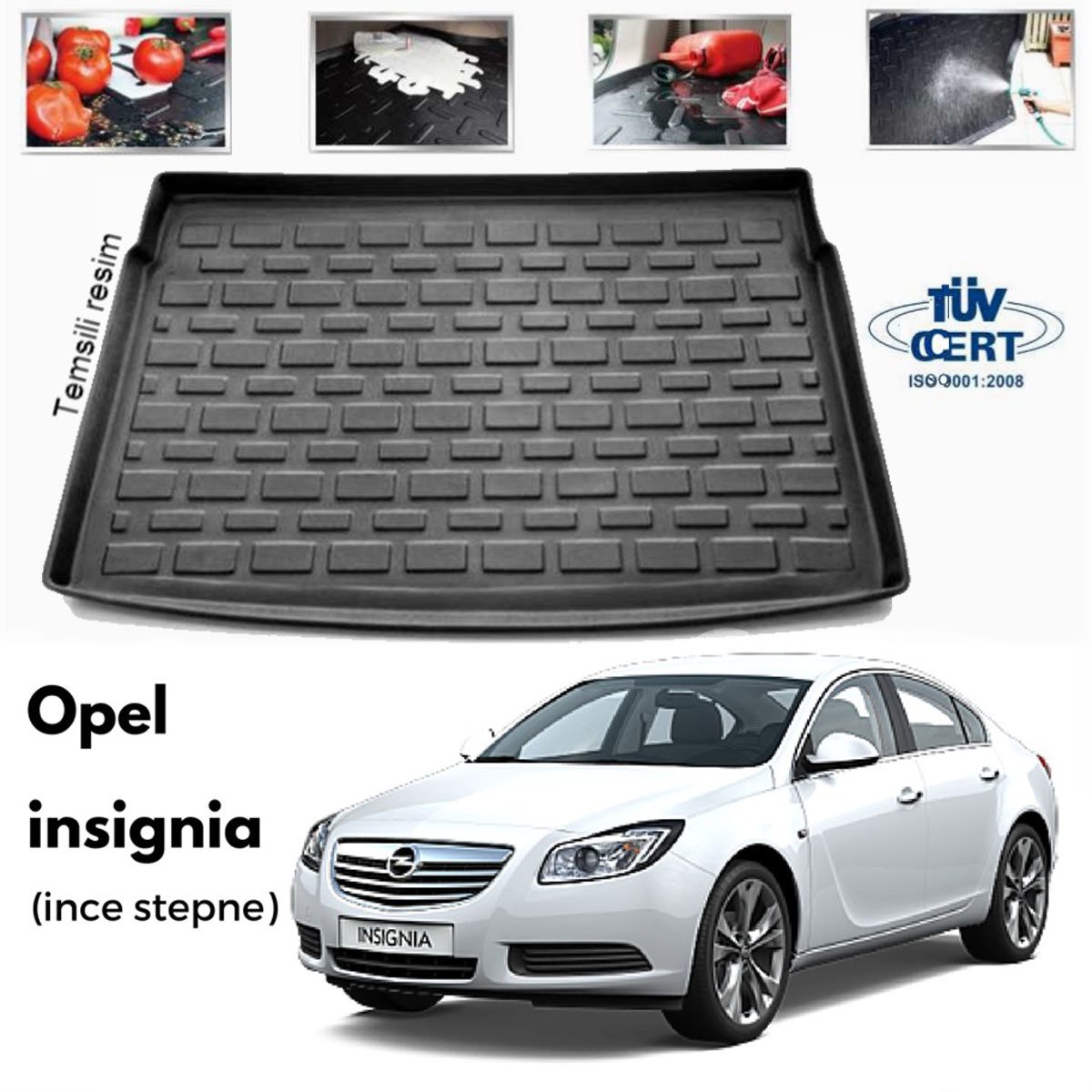 Opel İnsignia Bagaj Havuzu Paspası 2009-2016