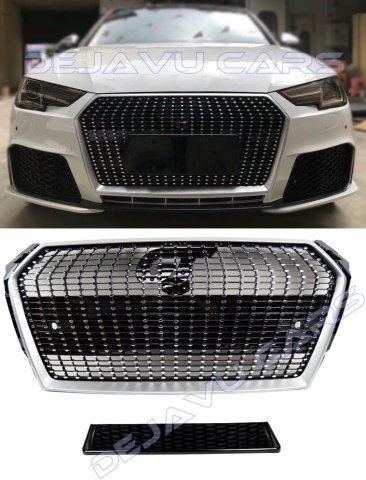 Audi A4 Ön Panjur Izgara Diamond Model 2016-2020 B9 Kasa
