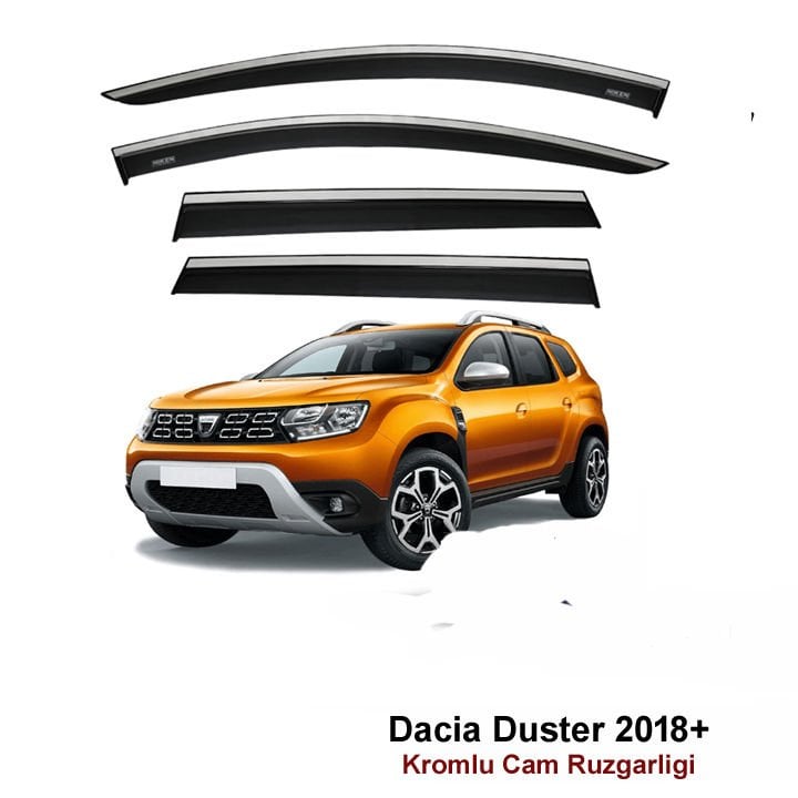 Dacia Duster Kromlu Cam Rüzgarlığı Niken 2018 Sonrası