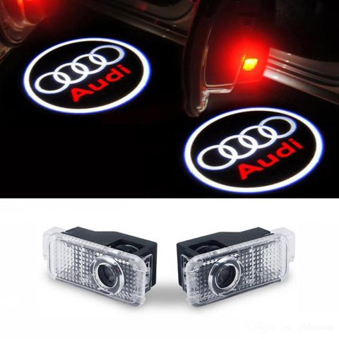 Audi A4 Kapı Altı Hayalet Logo Orjinal Lazer Led 2002-2008