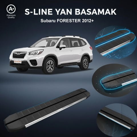 Subaru Forester  S-Line Premium Krom Yan Basamak 2012 Sonrası