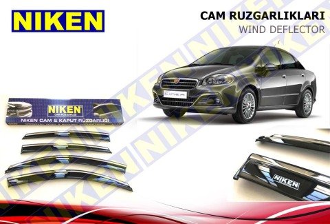 Fiat Linea Kromlu Cam Rüzgarlığı Niken