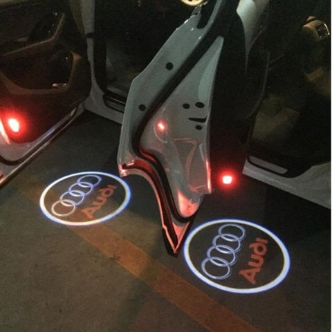 Audi A8 Kapı Altı Hayalet Logo Orjinal Lazer Led