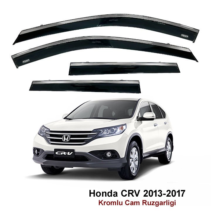 Honda Crv Kromlu Cam Rüzgarlığı Niken 2013-2017 Arası