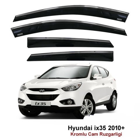 Hyundai ix35 Kromlu Cam Rüzgarlığı Niken