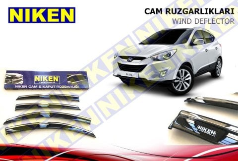 Hyundai ix35 Kromlu Cam Rüzgarlığı Niken