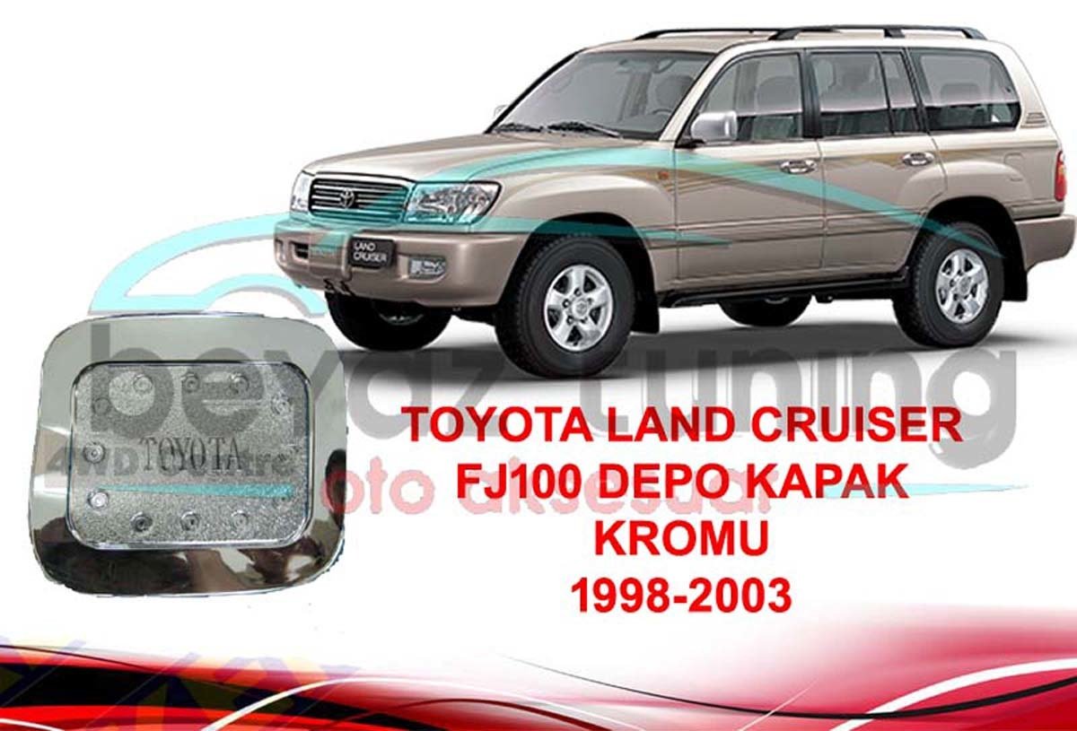 Toyota Land Cruiser FJ100 Depo Kapağı Kromu Nikelajı