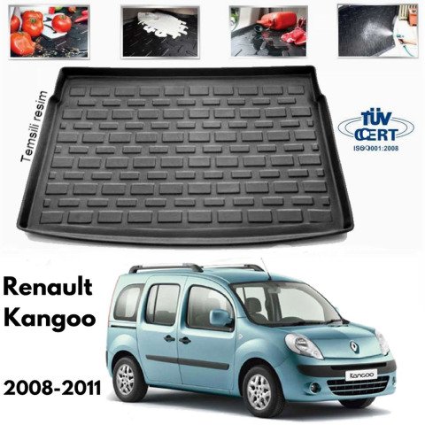 Renault Kangoo 2 Bagaj Havuzu Paspası 2008-2011