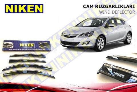 Opel Astra J Kromlu Cam Rüzgarlığı Niken