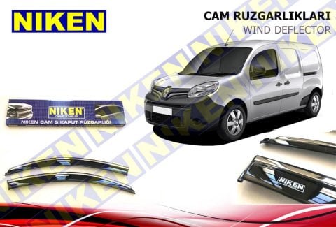Renault Kangoo 2 Kromlu Cam Rüzgarlığı Niken 2li