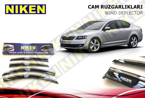 Skoda Octavia Kromlu Cam Rüzgarlığı Niken 2013 Sonrası