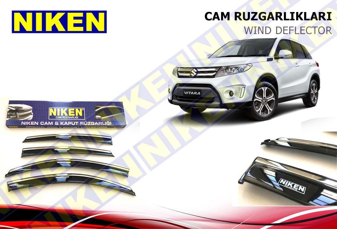 Suzuki Vitara Kromlu Cam Rüzgarlığı Niken 2016 Sonrası