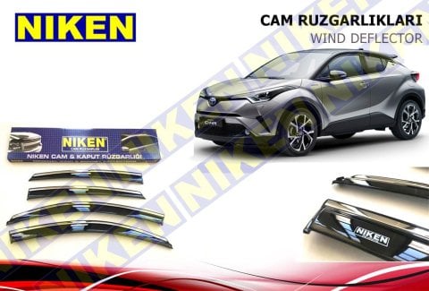 Toyota Chr Kromlu Cam Rüzgarlığı Niken 2018 Sonrası