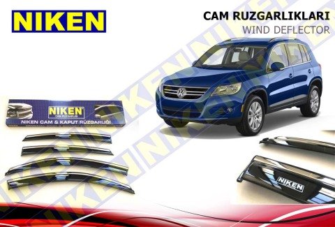 Volkswagen Tiguan Kromlu Cam Rüzgarlığı Niken 2007-2015
