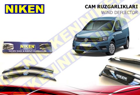 Volkswagen Caddy Kromlu Cam Rüzgarlığı Niken