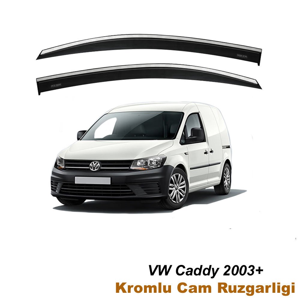 Volkswagen Caddy Kromlu Cam Rüzgarlığı Niken