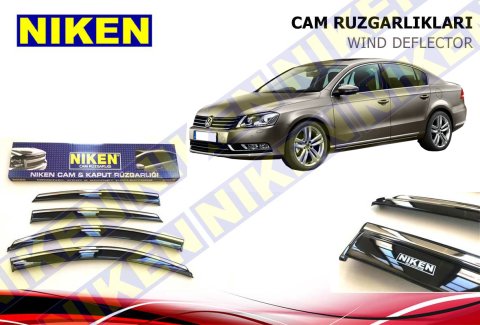 Volkswagen Passat B7 Kromlu Cam Rüzgarlığı Niken 2011-2014
