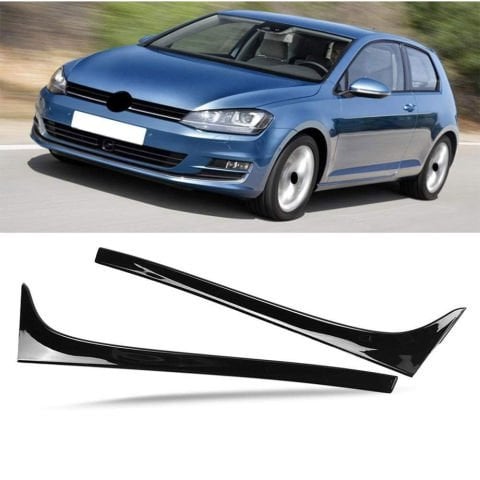 Volkswagen Golf 6 Spoiler Kenar Çıtası Parlak Siyah
