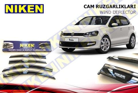 Volkswagen Polo Kromlu Cam Rüzgarlığı Niken 2011-2017