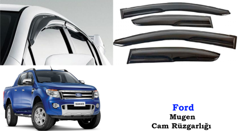 Ford Ranger Mugen Cam Kenar Rüzgarlığı 2013-