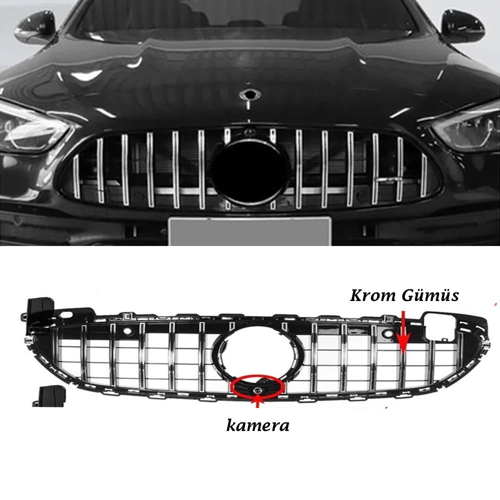 Mercedes w206 C Serisi Ön Panjur Izgara 2021 Sonrası