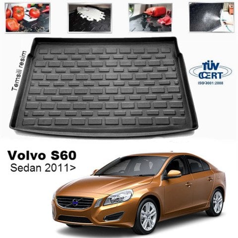 Volvo S60 Bagaj Havuzu Paspası 2011-2017